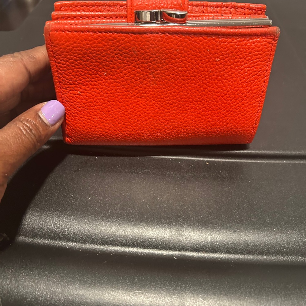 Giani Bernini Orange Wallet